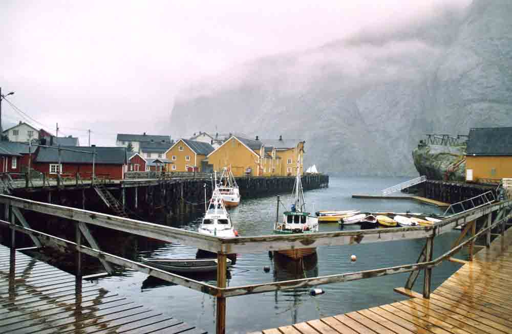 158 - Noruega - islas Lofoten - Nusfjord - 2001